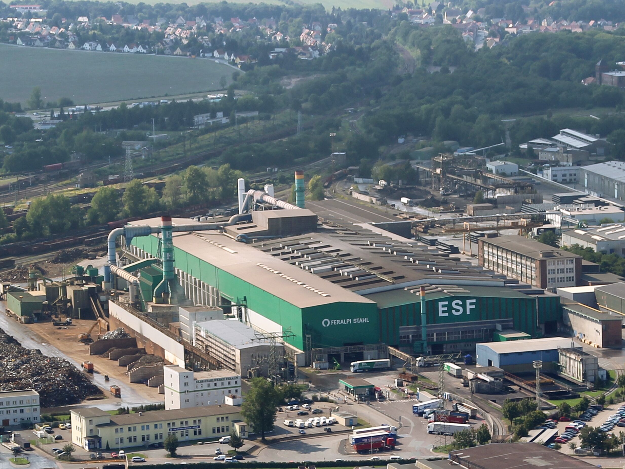 Esf Elbe-stahlwerke Feralpi Gmbh Gröbaer Straße Riesa
