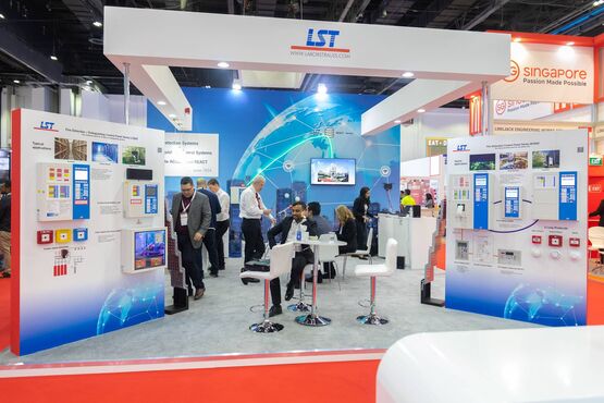 Labor Strauss auf der Intersec Dubai