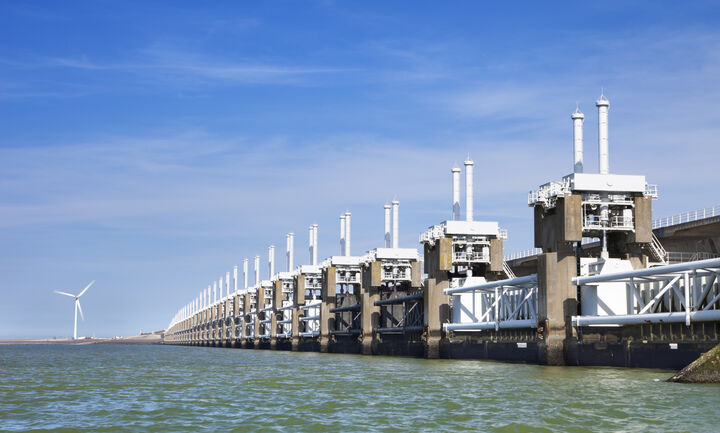 Oosterschelde Sturmflutwehranlage, Niederlande