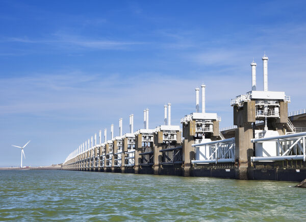 Oosterschelde Sturmflutwehranlage, Niederlande