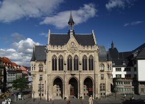 Rathaus Erfurt, Thüringen