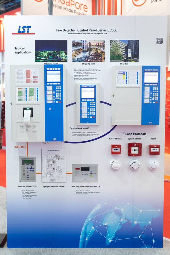 Fire Detection Control Panels Series BC600