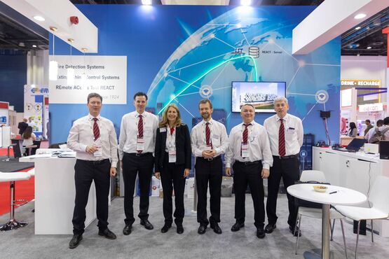 LST-Team auf der Intersec 2020