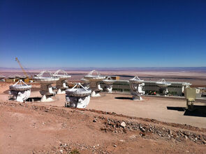 Atacama Large Millimeter Array A.L.M.A., Chile 