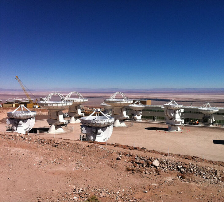 Atacama Large Milimeter Array A.L.M.A., Chile 