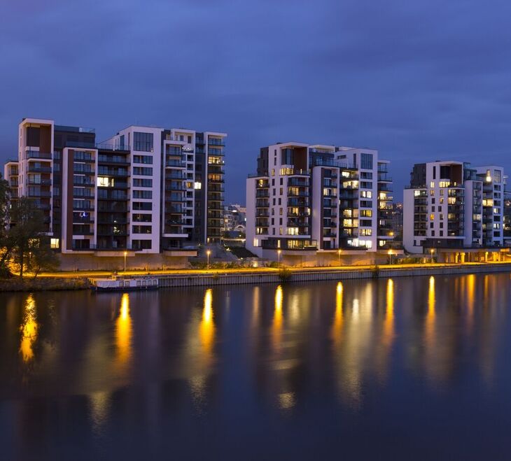 Marina Island, Prague, Czech Republic