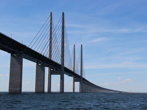 Öresundbrücke und -tunnel, Dänemark/Schweden 