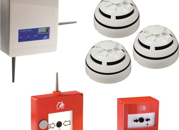 LST niche product wireless fire detection system FI720/RF
